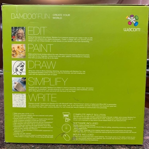 Tablets & Accessories Bamboo Fun Drawing Graphics Tablet Pad Poshmark